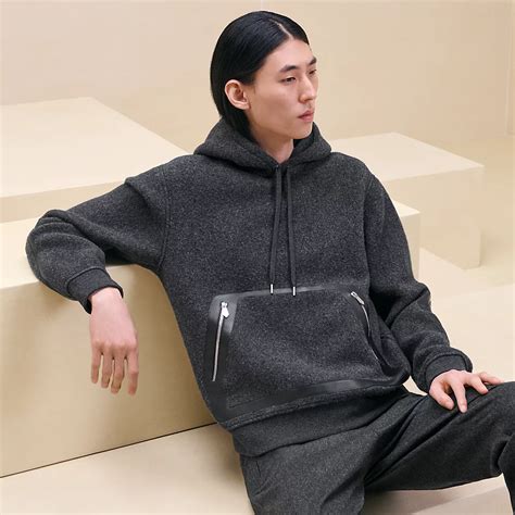 hermes men s hooded sweater 0f ciment la|Varsity hooded sweater .